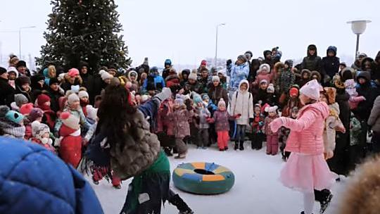 ЖК «Цветы»: Новогодняя сказка, 2018