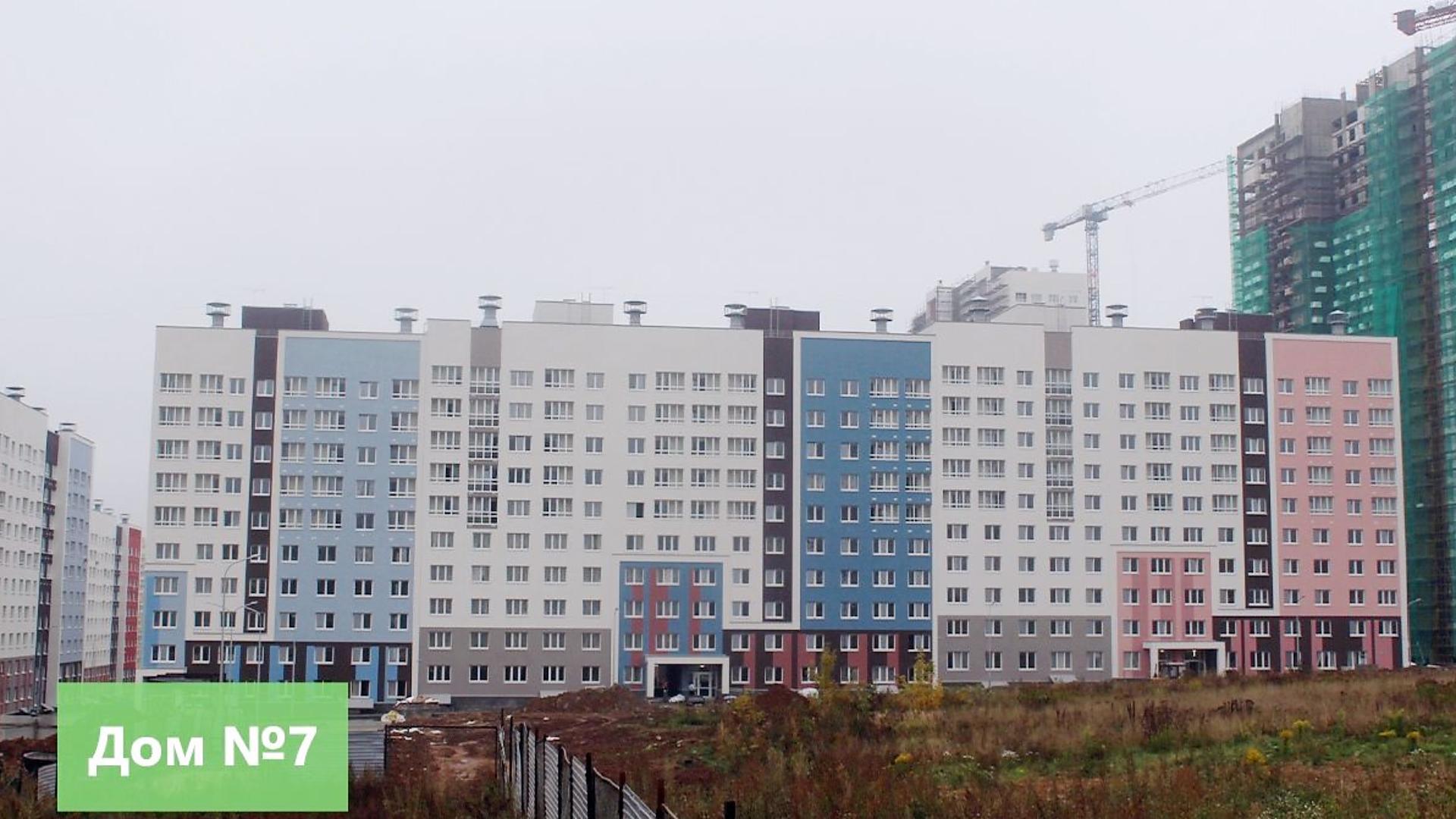 Введен в эксплуатацию дом №7 по генплану в ЖК «Новая Кузнечиха»
