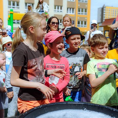 1 июня в ЖК «Новая Кузнечиха» прошел праздник, посвященный Дню защиты детей