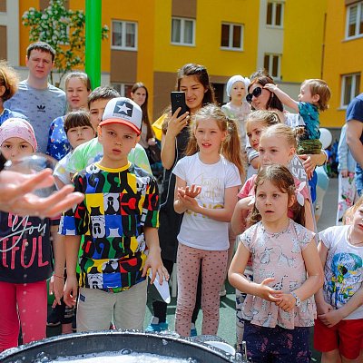 1 июня в ЖК «Новая Кузнечиха» прошел праздник, посвященный Дню защиты детей