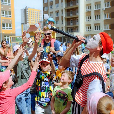 1 июня в ЖК «Новая Кузнечиха» прошел праздник, посвященный Дню защиты детей