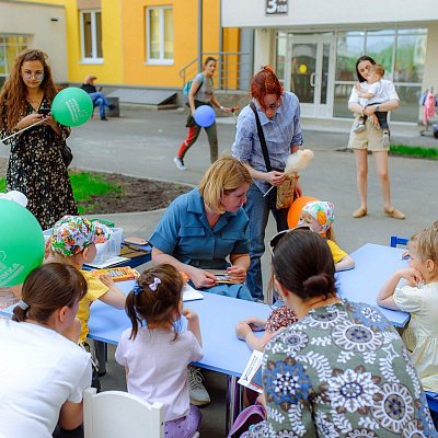 1 июня в ЖК «Новая Кузнечиха» прошел праздник, посвященный Дню защиты детей