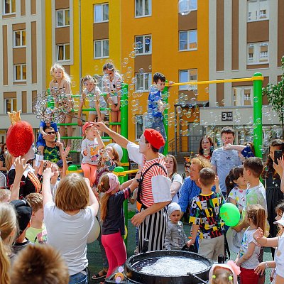 1 июня в ЖК «Новая Кузнечиха» прошел праздник, посвященный Дню защиты детей