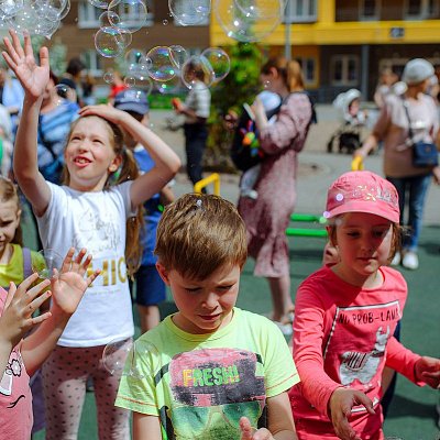 1 июня в ЖК «Новая Кузнечиха» прошел праздник, посвященный Дню защиты детей