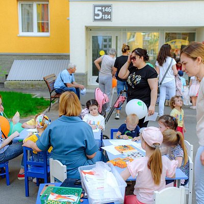 1 июня в ЖК «Новая Кузнечиха» прошел праздник, посвященный Дню защиты детей
