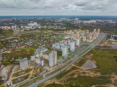 Видеоотчет о ходе строительства ЖК «Кузнечиха Город», 3 квартал 2025 года