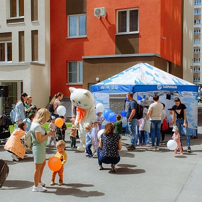 1 июня в ЖК «Новая Кузнечиха» прошел праздник, посвященный Дню защиты детей