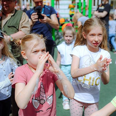 1 июня в ЖК «Новая Кузнечиха» прошел праздник, посвященный Дню защиты детей