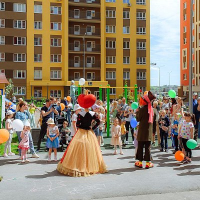 1 июня в ЖК «Новая Кузнечиха» прошел праздник, посвященный Дню защиты детей