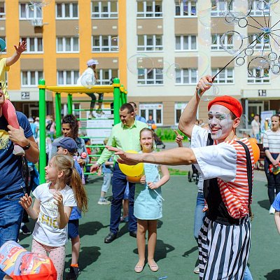 1 июня в ЖК «Новая Кузнечиха» прошел праздник, посвященный Дню защиты детей