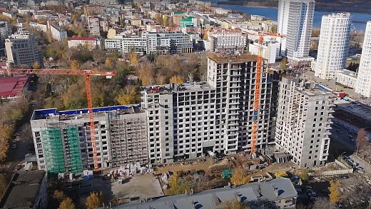 Видеоотчет о ходе строительства ЖК «Дельвиг», III квартал 2023
