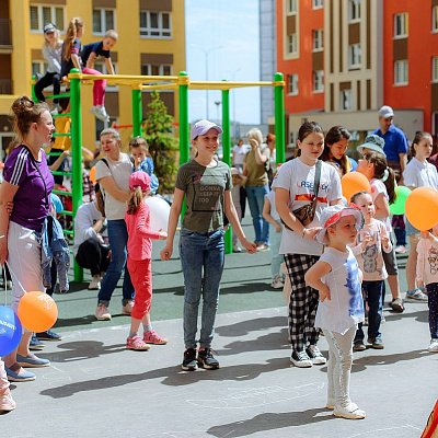 1 июня в ЖК «Новая Кузнечиха» прошел праздник, посвященный Дню защиты детей
