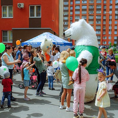 1 июня в ЖК «Новая Кузнечиха» прошел праздник, посвященный Дню защиты детей