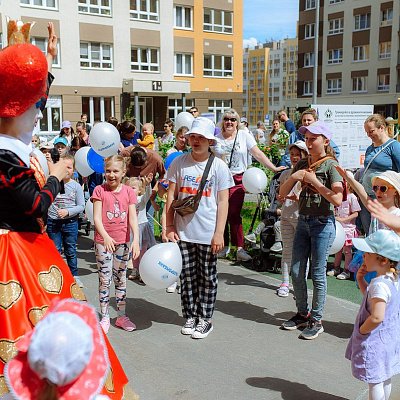 1 июня в ЖК «Новая Кузнечиха» прошел праздник, посвященный Дню защиты детей