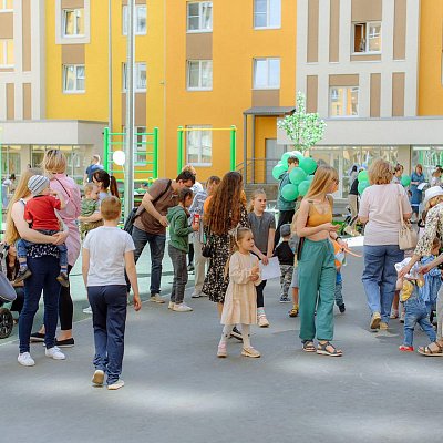 1 июня в ЖК «Новая Кузнечиха» прошел праздник, посвященный Дню защиты детей