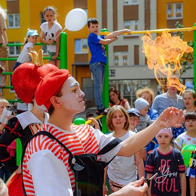 1 июня в ЖК «Новая Кузнечиха» прошел праздник, посвященный Дню защиты детей
