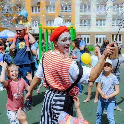 1 июня в ЖК «Новая Кузнечиха» прошел праздник, посвященный Дню защиты детей