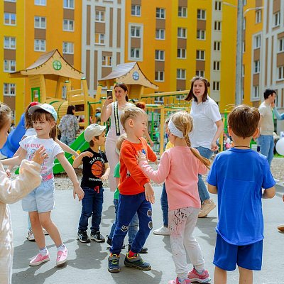 1 июня в ЖК «Новая Кузнечиха» прошел праздник, посвященный Дню защиты детей