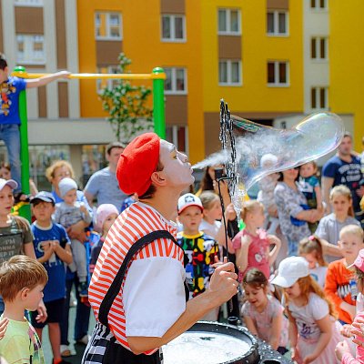 1 июня в ЖК «Новая Кузнечиха» прошел праздник, посвященный Дню защиты детей