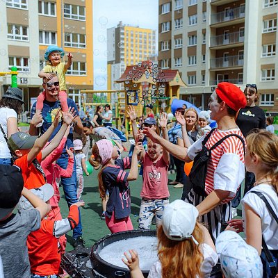 1 июня в ЖК «Новая Кузнечиха» прошел праздник, посвященный Дню защиты детей