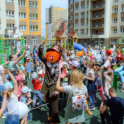 1 июня в ЖК «Новая Кузнечиха» прошел праздник, посвященный Дню защиты детей