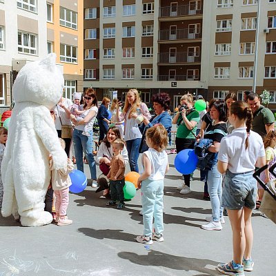 1 июня в ЖК «Новая Кузнечиха» прошел праздник, посвященный Дню защиты детей