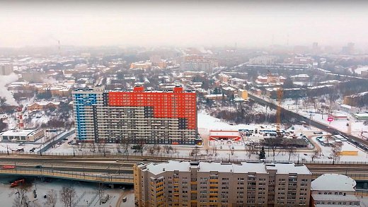 Видеоотчет о ходе строительства ЖК «Дома на Культуре», I квартал 2024