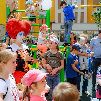 1 июня в ЖК «Новая Кузнечиха» прошел праздник, посвященный Дню защиты детей