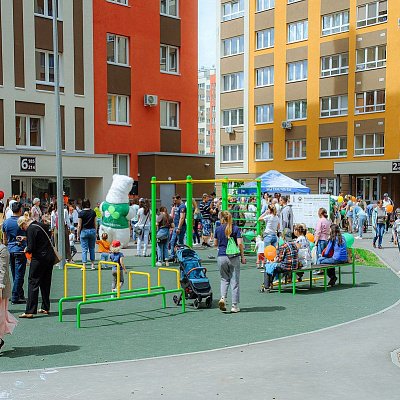 1 июня в ЖК «Новая Кузнечиха» прошел праздник, посвященный Дню защиты детей