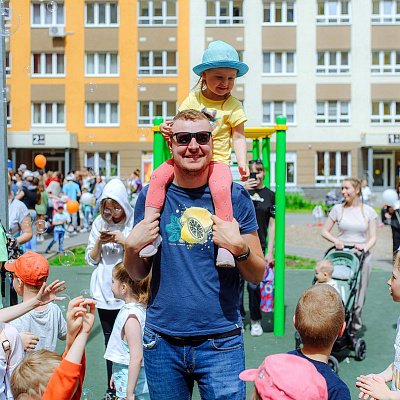 1 июня в ЖК «Новая Кузнечиха» прошел праздник, посвященный Дню защиты детей