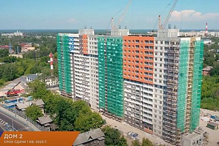 Видеоотчет о ходе строительства ЖК «Дома на Культуре», II квартал 2022 года